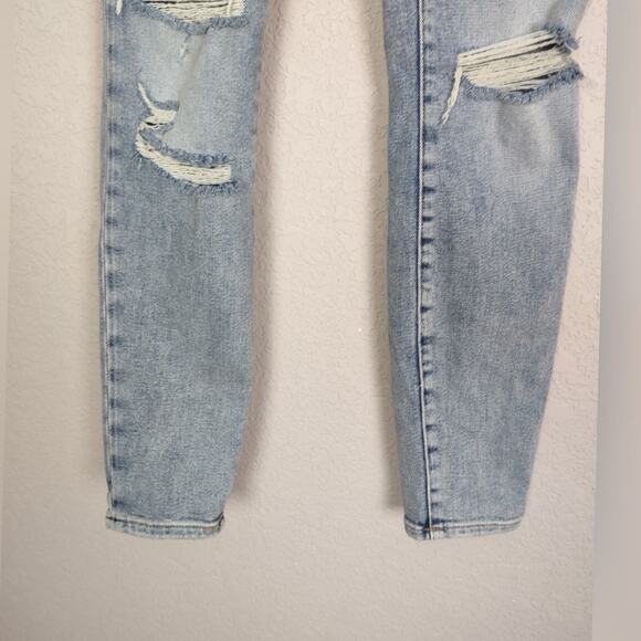Good American Good Legs Skinny Distressed in Indigo Size 6/28 - Picture 11 of 16